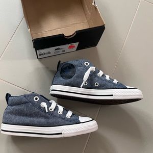 NIB blue CTAS Street Mid Converse - sz 13